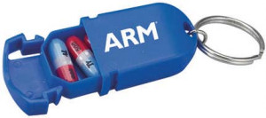 Promotional Key Chains: Mini Pill Holder Keychains